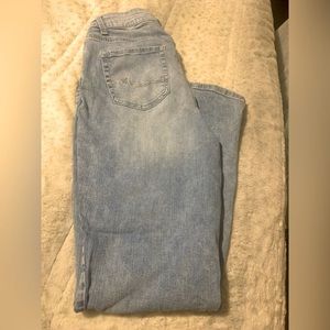 Maurice’s high rise curvy jeans light wash